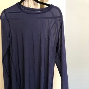 Lululemon sheer long sleeve shirt